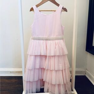 American Princess Light Pink Tiered Dress